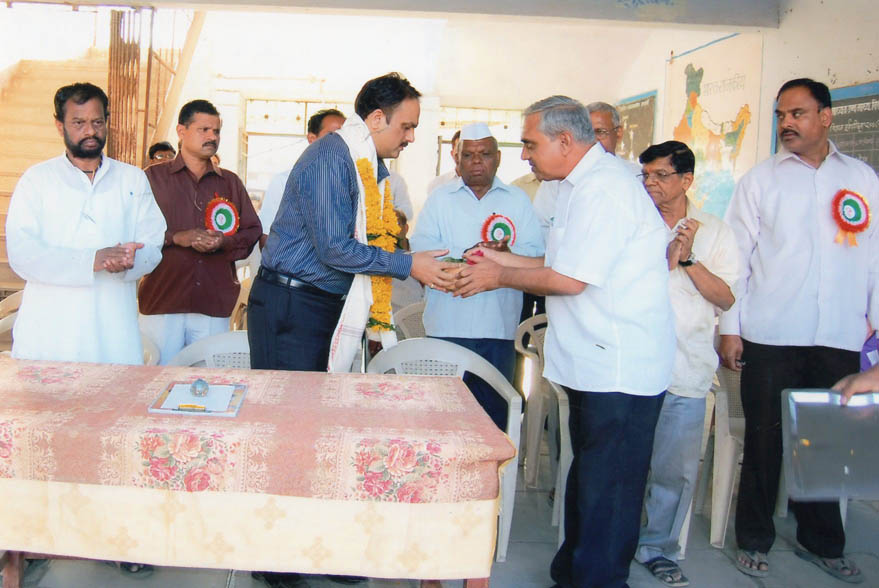 Visit of Mr. Pankaj Bhujabal